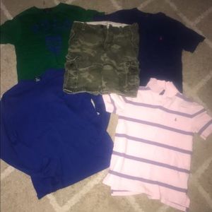 Bundle of boys clothes